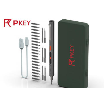 Herramienta de alimentación de destornillador compacta de PKey con bits de 26pcs